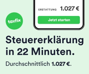 Taxfix Steuererklärung